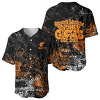 Greater Western Sydney Giants Baseball Jersey Urban Graffiti Street Art - Bold Abstract Spray Paint