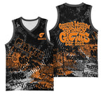 Greater Western Sydney Giants Basketball Jersey Urban Graffiti Street Art - Bold Abstract Spray Paint