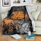 Greater Western Sydney Giants Blanket Urban Graffiti Street Art - Bold Abstract Spray Paint