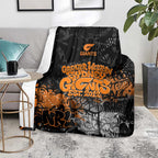 Greater Western Sydney Giants Blanket Urban Graffiti Street Art - Bold Abstract Spray Paint