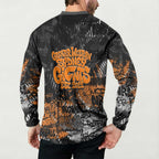Greater Western Sydney Giants Button Sweatshirt Urban Graffiti Street Art - Bold Abstract Spray Paint