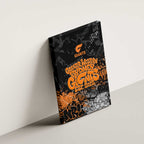 Greater Western Sydney Giants Canvas Wall Art Urban Graffiti Street Art - Bold Abstract Spray Paint