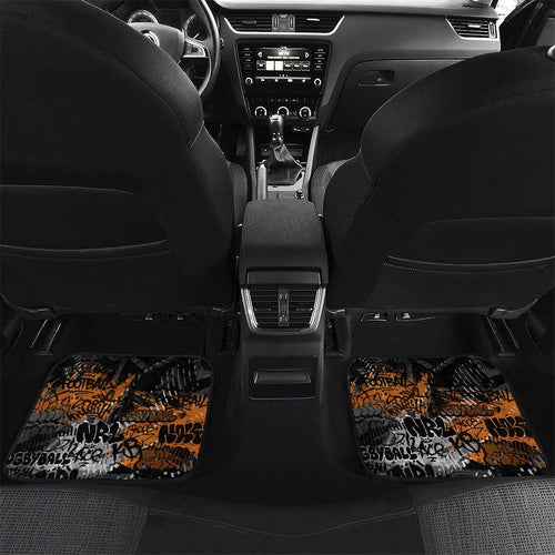 Greater Western Sydney Giants Car Mats Urban Graffiti Street Art - Bold Abstract Spray Paint
