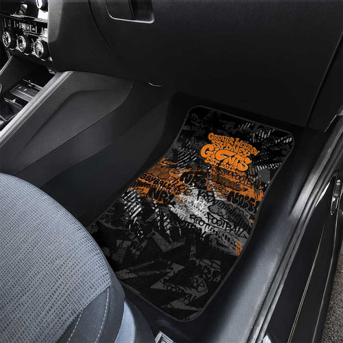 Greater Western Sydney Giants Car Mats Urban Graffiti Street Art - Bold Abstract Spray Paint