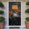 Greater Western Sydney Giants Door Cover Urban Graffiti Street Art - Bold Abstract Spray Paint