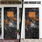 Greater Western Sydney Giants Door Cover Urban Graffiti Street Art - Bold Abstract Spray Paint