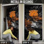 Greater Western Sydney Giants Door Cover Urban Graffiti Street Art - Bold Abstract Spray Paint