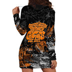 Greater Western Sydney Giants Hoodie Dress Urban Graffiti Street Art - Bold Abstract Spray Paint