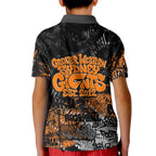 Greater Western Sydney Giants Kid Polo Shirt Urban Graffiti Street Art - Bold Abstract Spray Paint