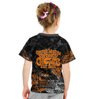 Greater Western Sydney Giants Kid T Shirt Urban Graffiti Street Art - Bold Abstract Spray Paint