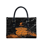 Greater Western Sydney Giants Leather Bag Urban Graffiti Street Art - Bold Abstract Spray Paint