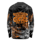 Greater Western Sydney Giants Long Sleeve Shirt Urban Graffiti Street Art - Bold Abstract Spray Paint