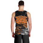 Greater Western Sydney Giants Men Tank Top Urban Graffiti Street Art - Bold Abstract Spray Paint