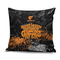 Greater Western Sydney Giants Pillow Cover Urban Graffiti Street Art - Bold Abstract Spray Paint