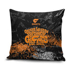 Greater Western Sydney Giants Pillow Cover Urban Graffiti Street Art - Bold Abstract Spray Paint