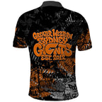 Greater Western Sydney Giants Polo Shirt Urban Graffiti Street Art - Bold Abstract Spray Paint
