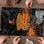 Greater Western Sydney Giants Puzzle Urban Graffiti Street Art - Bold Abstract Spray Paint