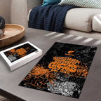 Greater Western Sydney Giants Puzzle Urban Graffiti Street Art - Bold Abstract Spray Paint