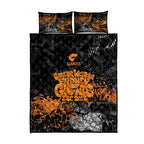 Greater Western Sydney Giants Quilt Bed Set Urban Graffiti Street Art - Bold Abstract Spray Paint