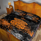 Greater Western Sydney Giants Quilt Bed Set Urban Graffiti Street Art - Bold Abstract Spray Paint