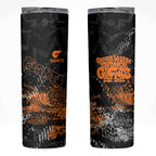 Greater Western Sydney Giants Skinny Tumbler Urban Graffiti Street Art - Bold Abstract Spray Paint
