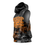Greater Western Sydney Giants Sleeveless Hoodie Urban Graffiti Street Art - Bold Abstract Spray Paint