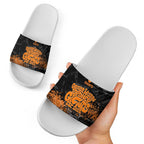 Greater Western Sydney Giants Slide Sandals Urban Graffiti Street Art - Bold Abstract Spray Paint