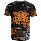 Greater Western Sydney Giants T Shirt Urban Graffiti Street Art - Bold Abstract Spray Paint