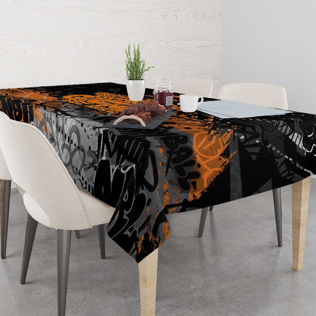 Greater Western Sydney Giants Tablecloth Urban Graffiti Street Art - Bold Abstract Spray Paint