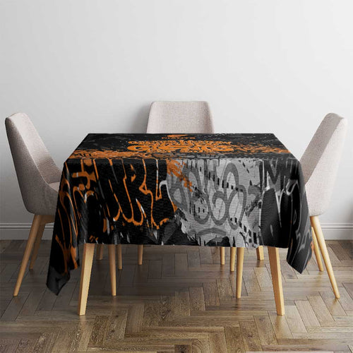 Greater Western Sydney Giants Tablecloth Urban Graffiti Street Art - Bold Abstract Spray Paint