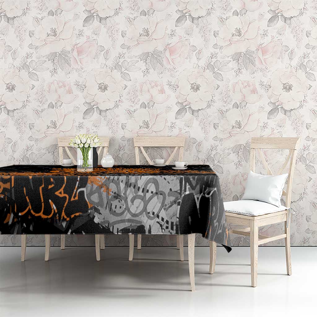 Greater Western Sydney Giants Tablecloth Urban Graffiti Street Art - Bold Abstract Spray Paint