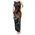 Greater Western Sydney Giants Tank Maxi Dress Urban Graffiti Street Art - Bold Abstract Spray Paint