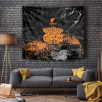 Greater Western Sydney Giants Tapestry Urban Graffiti Street Art - Bold Abstract Spray Paint