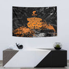 Greater Western Sydney Giants Tapestry Urban Graffiti Street Art - Bold Abstract Spray Paint