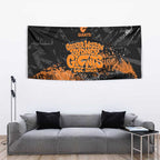 Greater Western Sydney Giants Tapestry Urban Graffiti Street Art - Bold Abstract Spray Paint