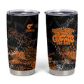 Greater Western Sydney Giants Tumbler Cup Urban Graffiti Street Art - Bold Abstract Spray Paint