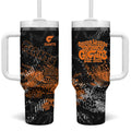 Greater Western Sydney Giants Tumbler With Handle Urban Graffiti Street Art - Bold Abstract Spray Paint