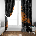 Greater Western Sydney Giants Window Curtain Urban Graffiti Street Art - Bold Abstract Spray Paint