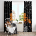 Greater Western Sydney Giants Window Curtain Urban Graffiti Street Art - Bold Abstract Spray Paint