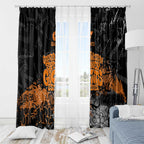 Greater Western Sydney Giants Window Curtain Urban Graffiti Street Art - Bold Abstract Spray Paint