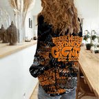 Greater Western Sydney Giants Women Casual Shirt Urban Graffiti Street Art - Bold Abstract Spray Paint
