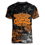 Greater Western Sydney Giants Women V-Neck T-Shirt Urban Graffiti Street Art - Bold Abstract Spray Paint