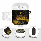 Hawthorn Hawks AirPods Case Urban Graffiti Street Art - Bold Abstract Spray Paint