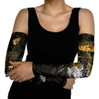 Hawthorn Hawks Arm Sleeves Urban Graffiti Street Art - Bold Abstract Spray Paint