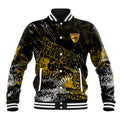 Hawthorn Hawks Baseball Jacket Urban Graffiti Street Art - Bold Abstract Spray Paint
