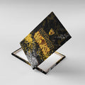 Hawthorn Hawks Canvas Wall Art Urban Graffiti Street Art - Bold Abstract Spray Paint
