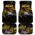 Hawthorn Hawks Car Mats Urban Graffiti Street Art - Bold Abstract Spray Paint