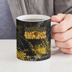 Hawthorn Hawks Ceramic Mug Urban Graffiti Street Art - Bold Abstract Spray Paint