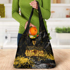 Hawthorn Hawks Grocery Bag Urban Graffiti Street Art - Bold Abstract Spray Paint