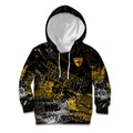 Hawthorn Hawks Kid Hoodie Urban Graffiti Street Art - Bold Abstract Spray Paint